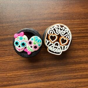 Sugar skull scent portables car fresheners